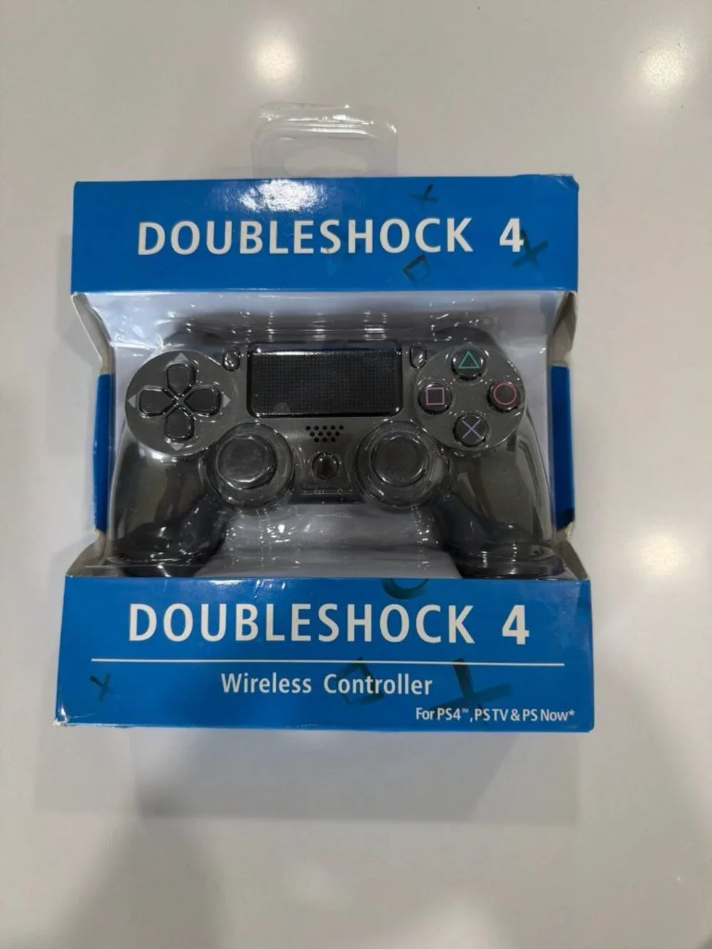 3rd-party replacement wireless game controller designed for the PlayStation 4